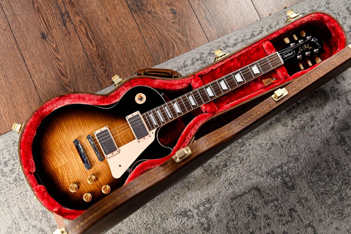 Gibson Les Paul Standard 50’s Figured Top in Tobacco Burst - Image 3