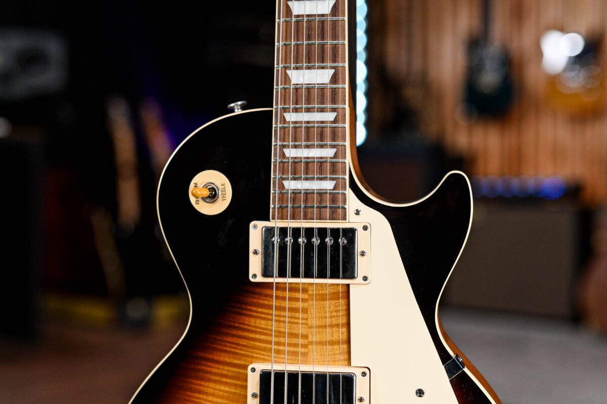 Gibson Les Paul Standard 50’s Figured Top in Tobacco Burst - Image 6