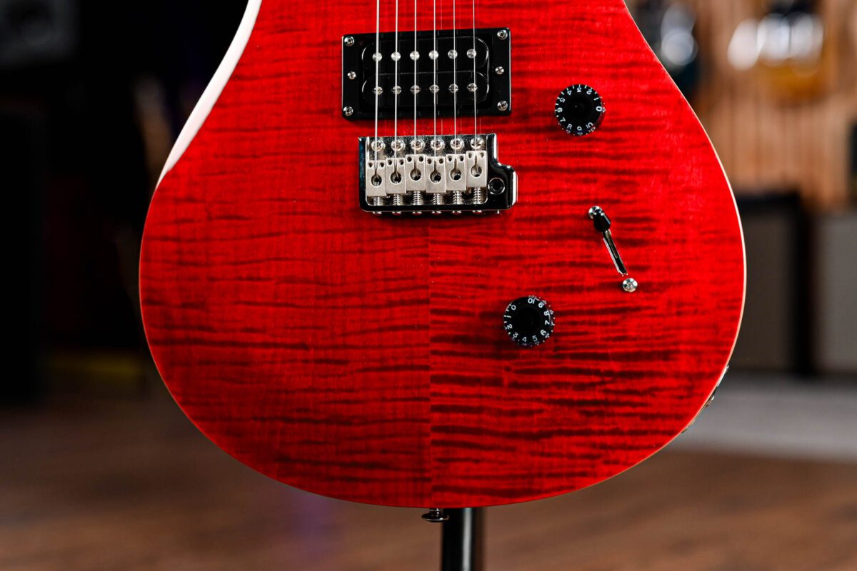 PRS SE Custom 24 in Ruby Red - Image 3