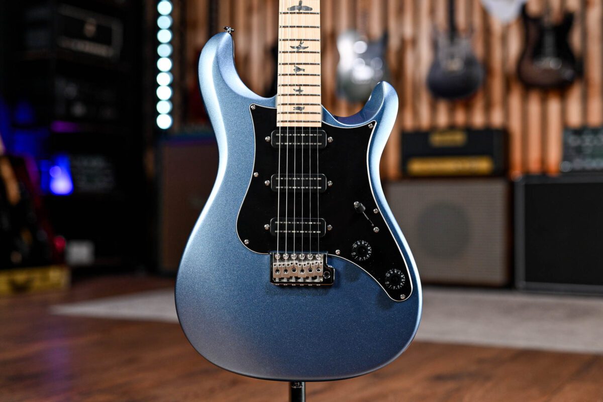 PRS SE NF3 in Ice Blue Metallic Maple Fingerboard