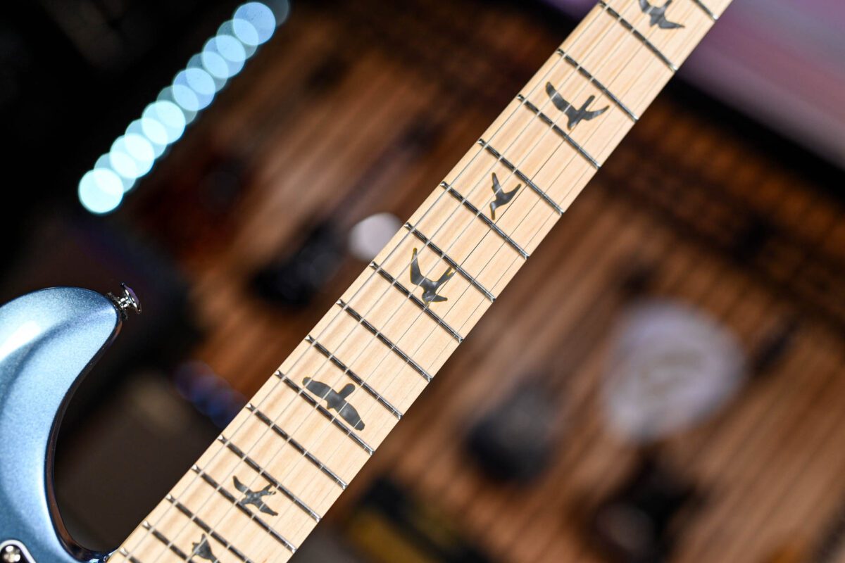 PRS SE NF3 in Ice Blue Metallic Maple Fingerboard - Image 3