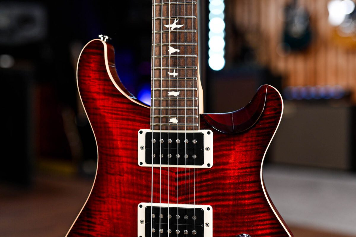 PRS USA CE24 Fire Red Burst - Image 4