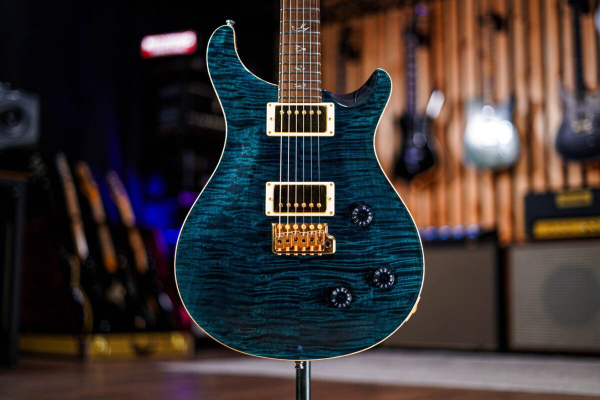 PRS USA Custom 22 10 Top in Black Slate
