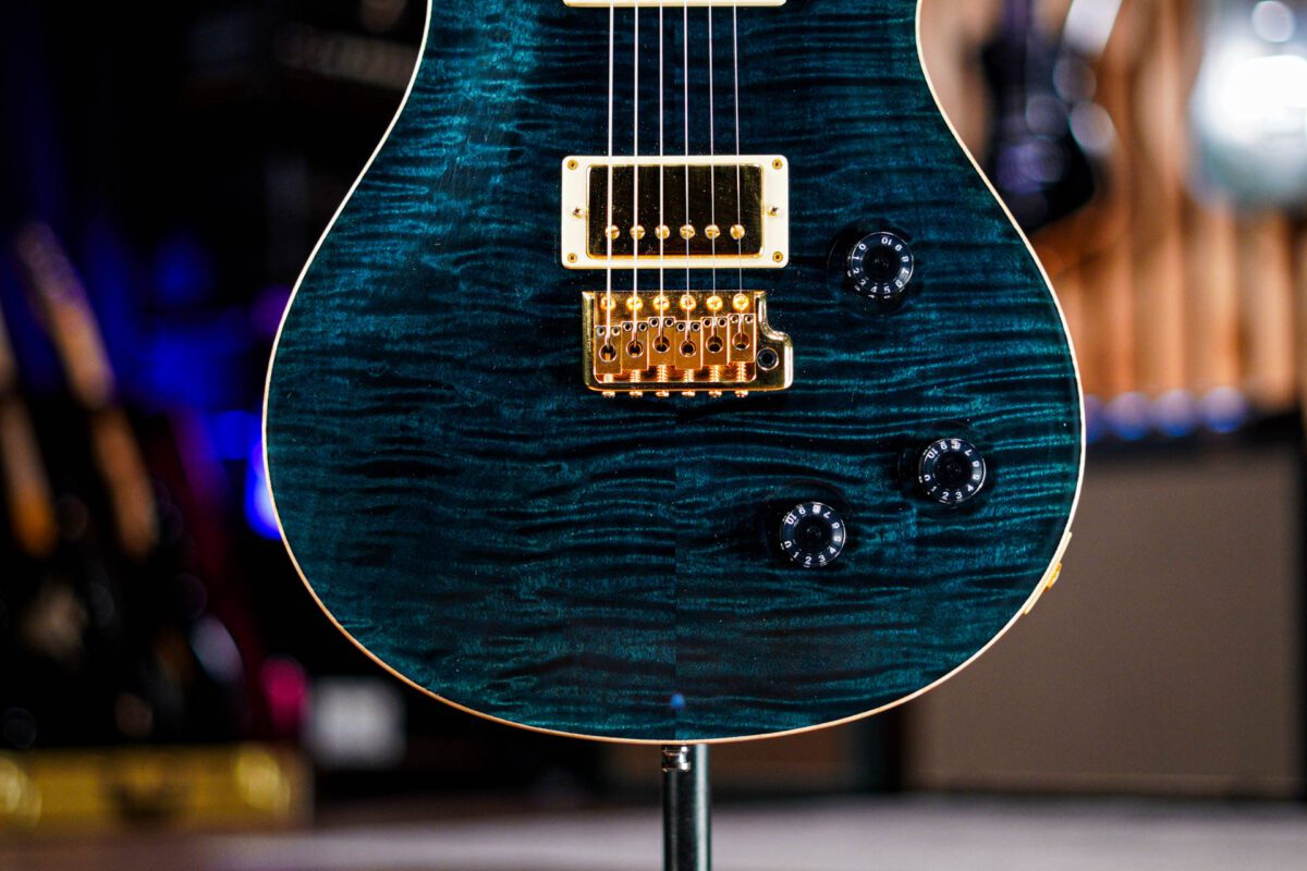 PRS USA Custom 22 10 Top in Black Slate - Image 10