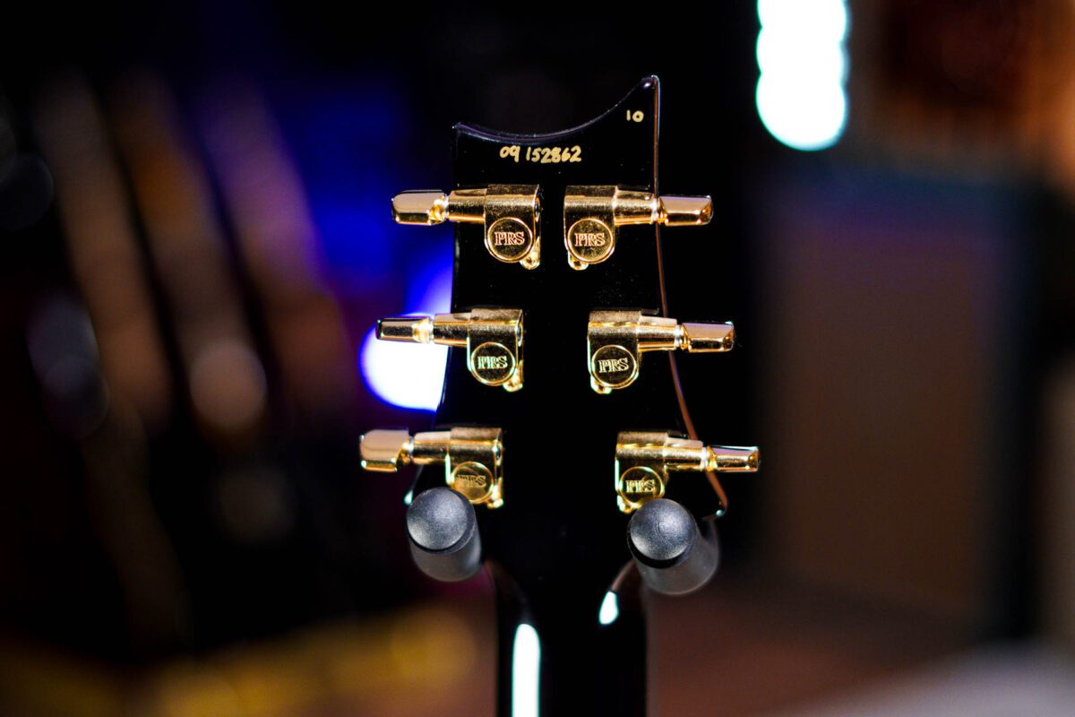 PRS USA Custom 22 10 Top in Black Slate - Image 7