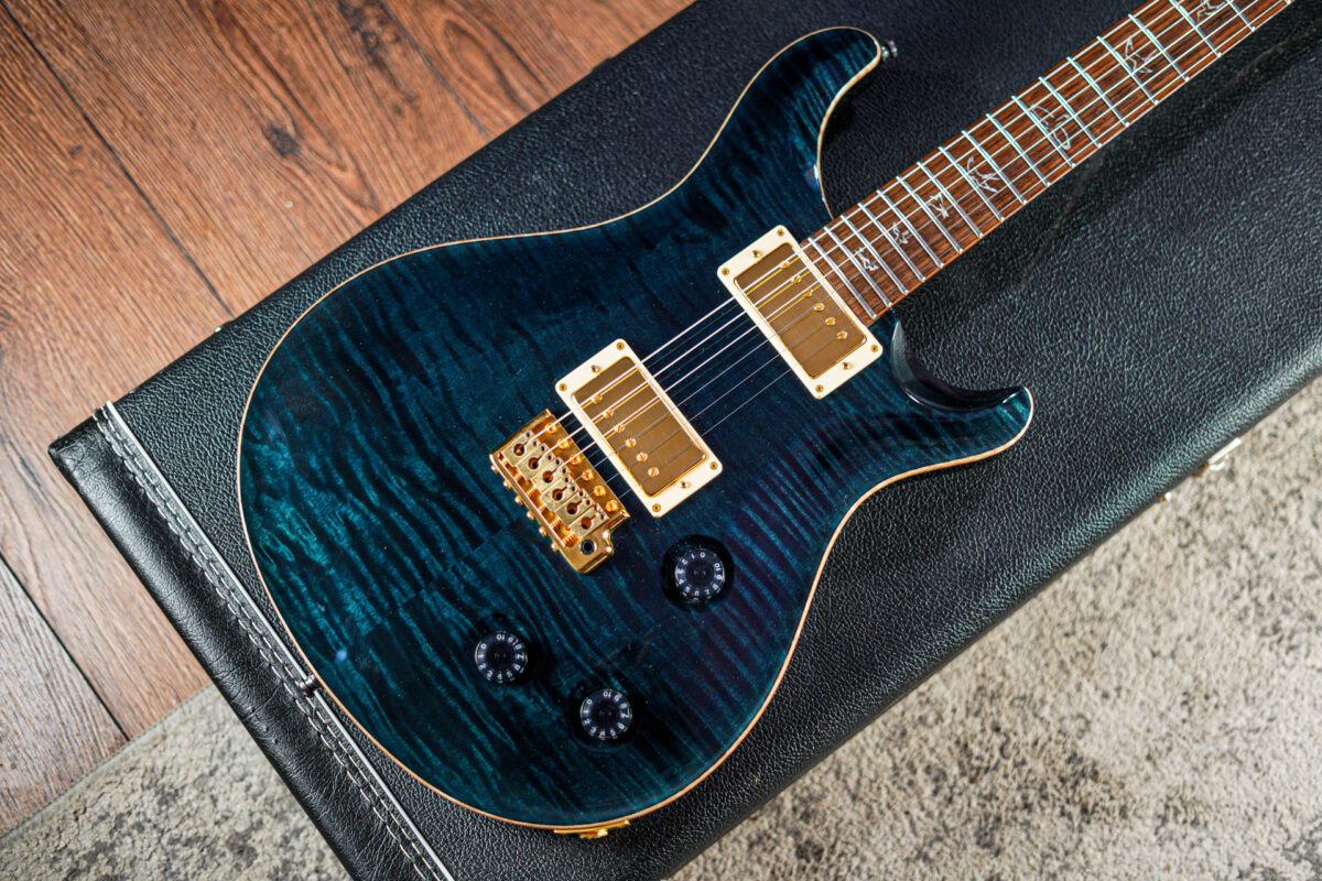 PRS USA Custom 22 10 Top in Black Slate - Image 3