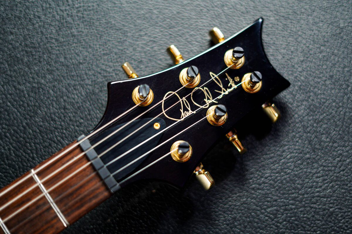 PRS USA Custom 22 10 Top in Black Slate - Image 5