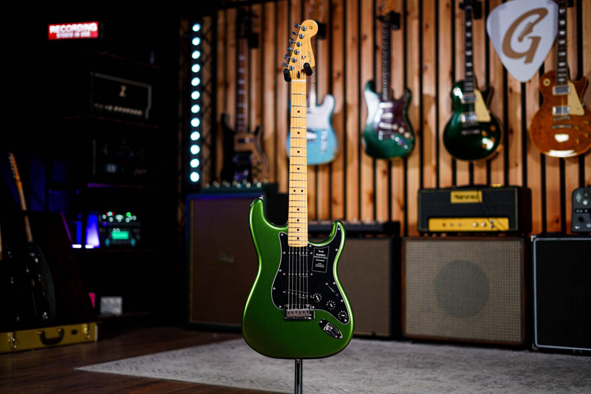Fender Player II Modified Stratocaster Harvest Green Metallic #2 - Image 2