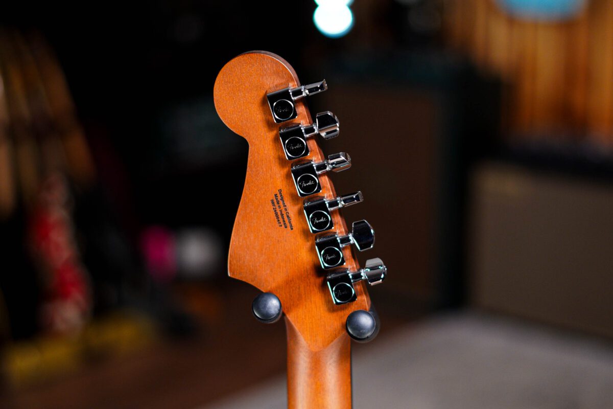 Fender Acoustasonic Standard Jazzmaster Black - Image 7