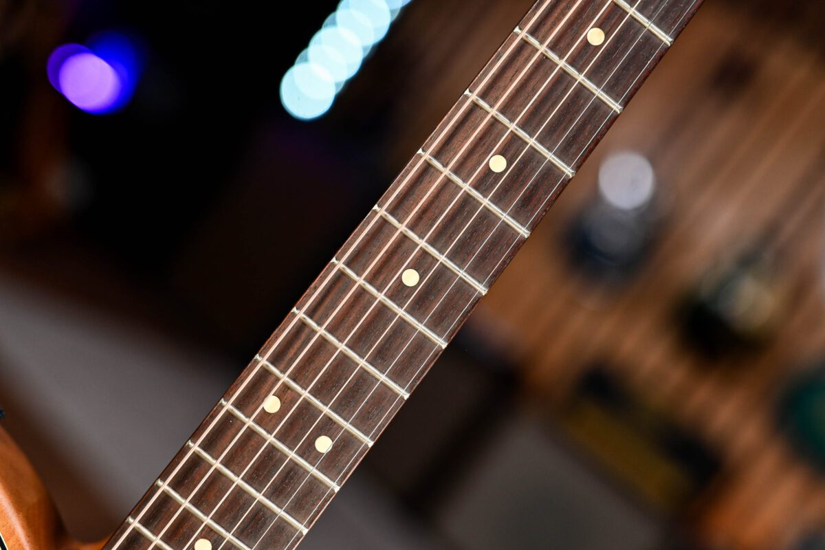 Fender Acoustasonic Standard Telecaster in Aged Natural - Image 5