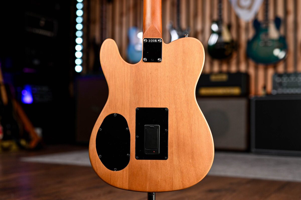 Fender Acoustasonic Standard Telecaster in Aged Natural - Image 8