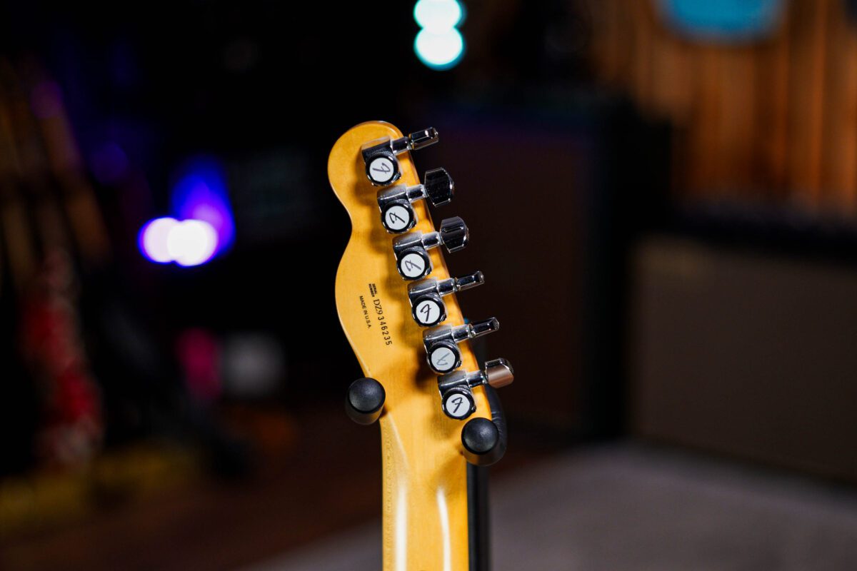 Fender American Deluxe Telecaster in 3 Colour Sunburst - Image 8