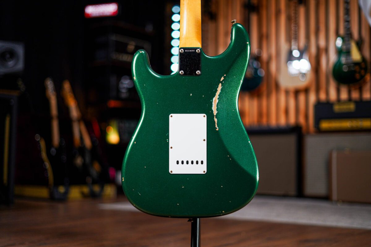 Fender Custom Shop 62 Stratocaster Relic in Mystic Pine Green - Image 12