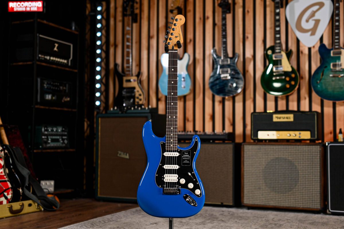 Fender Player II Modified Stratocaster HSS Electric Blue - Image 2