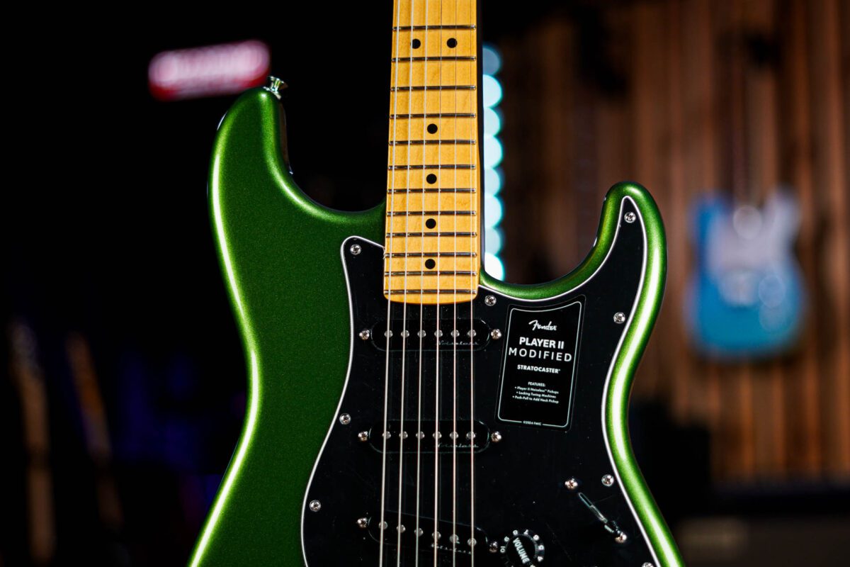 Fender Player II Modified Stratocaster Harvest Green Metallic #2 - Image 4