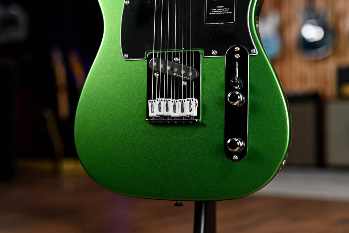 Fender Player II Modified Telecaster Harvest Green Metallic - Image 3