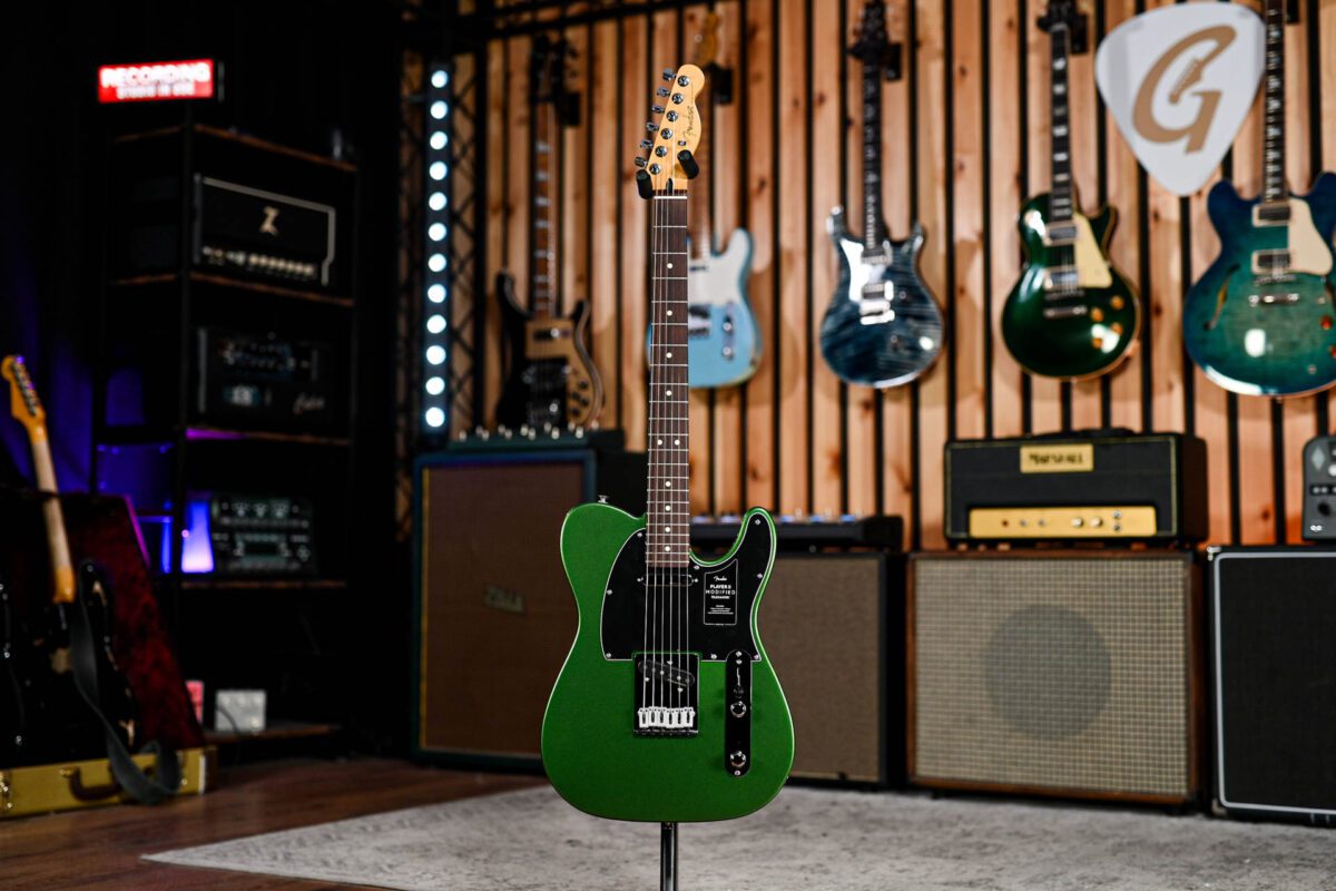 Fender Player II Modified Telecaster Harvest Green Metallic - Image 2