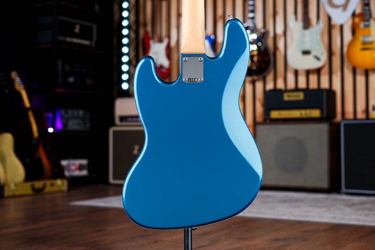 Fender Standard Jazz Bass Aqua Marine Metallic #2 - Image 3
