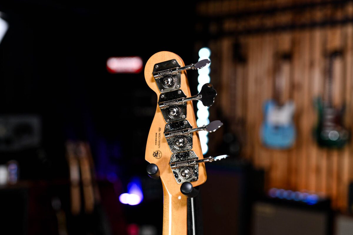 Fender Vintera Jazz Bass in Firemist Gold - Image 7