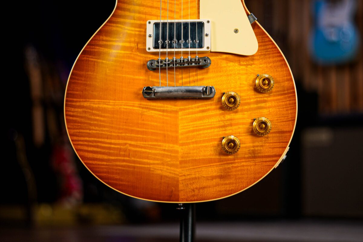 Gibson Custom Shop Les Paul VOS 1959  in Golden Poppy - Image 2