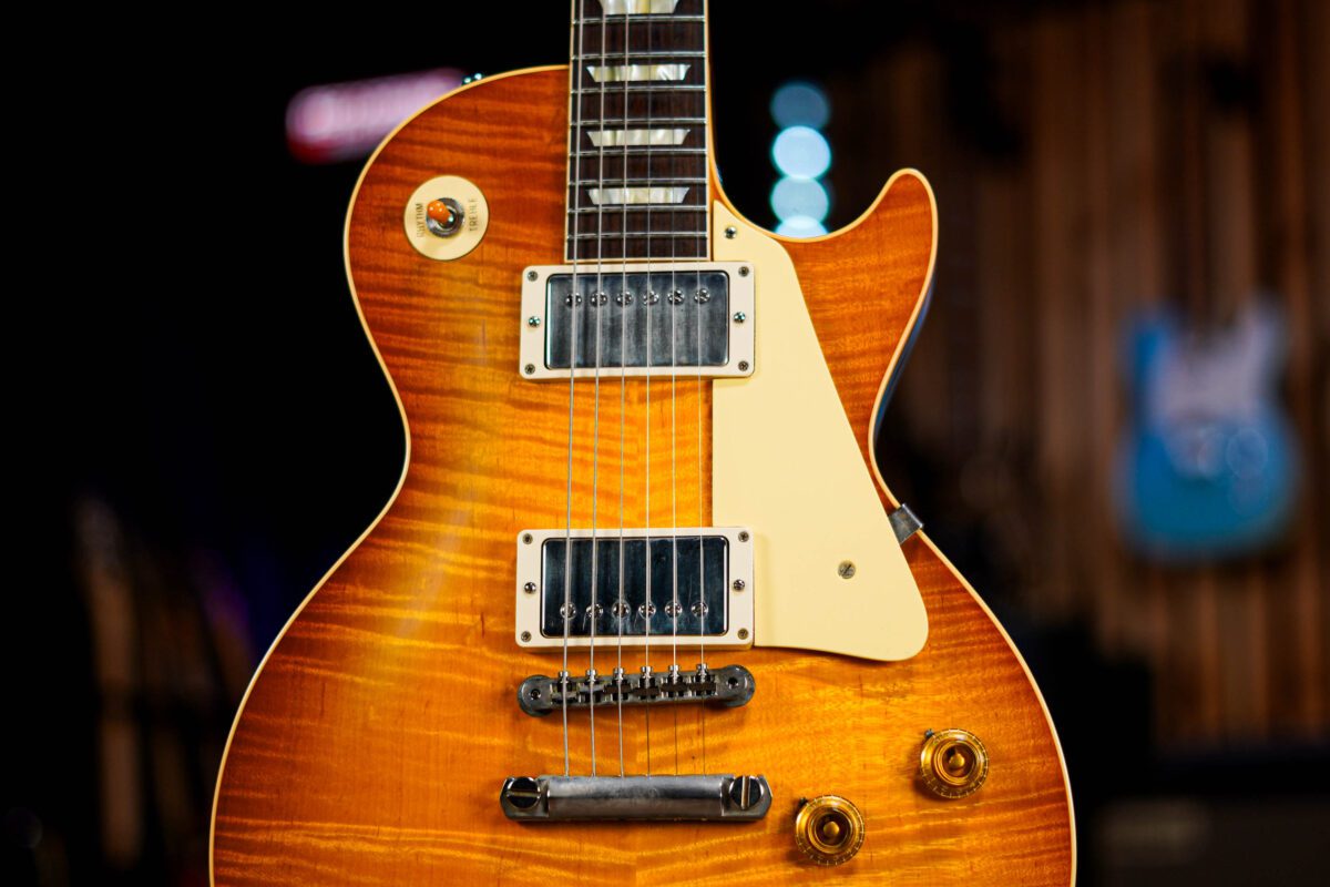 Gibson Custom Shop Les Paul VOS 1959  in Golden Poppy - Image 3