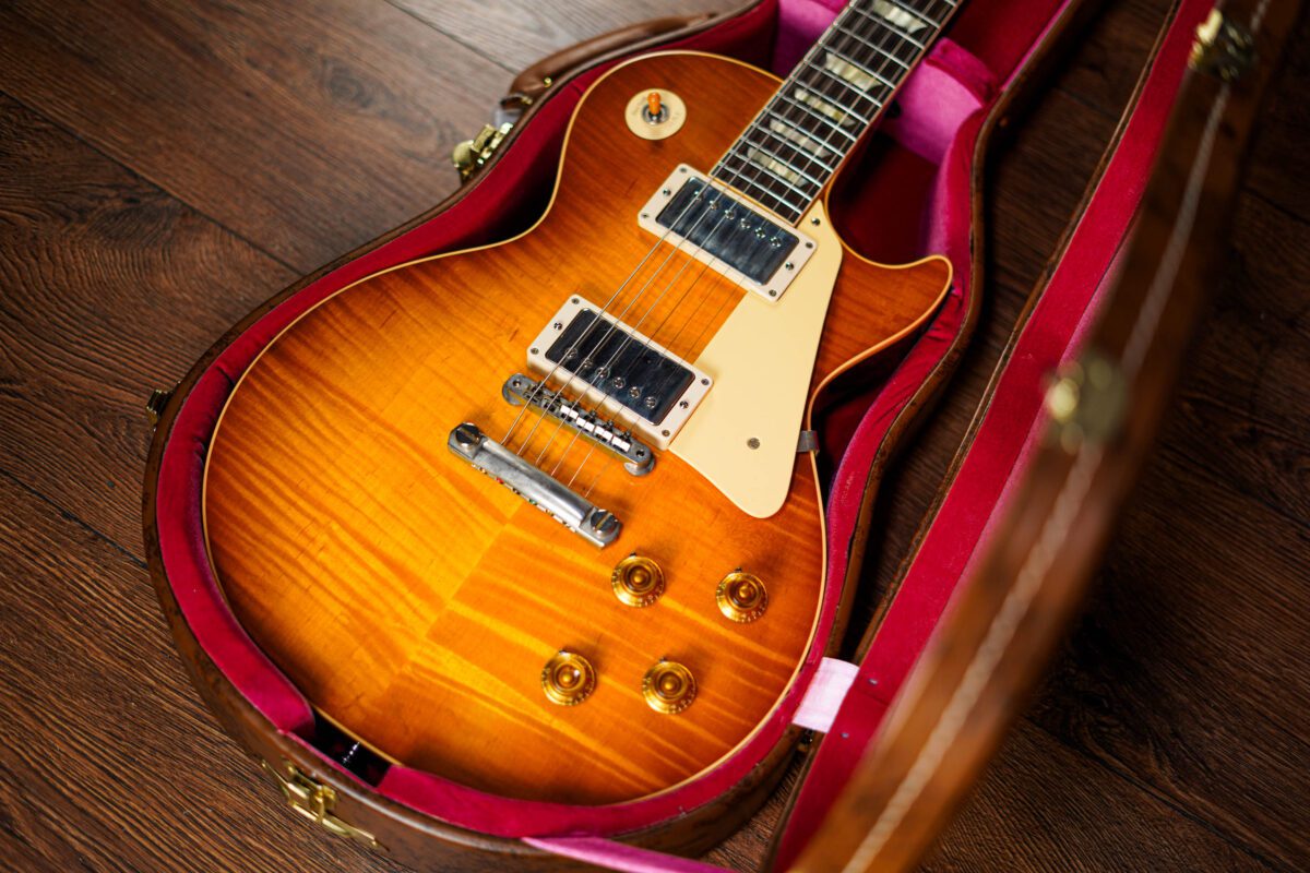 Gibson Custom Shop Les Paul VOS 1959  in Golden Poppy - Image 10