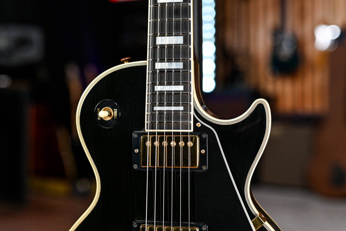 Gibson USA Les Paul Custom in Ebony - Image 6