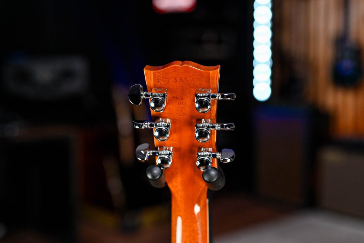 Gibson Les Paul Standard in Trans Amber - Image 8