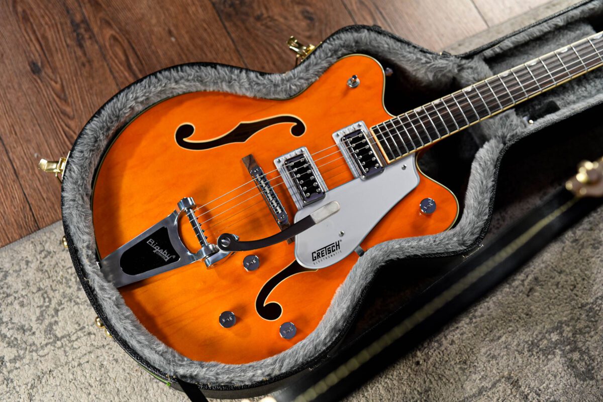 Gretsch G5422T Electromatic DC in Orange Stain - Image 2