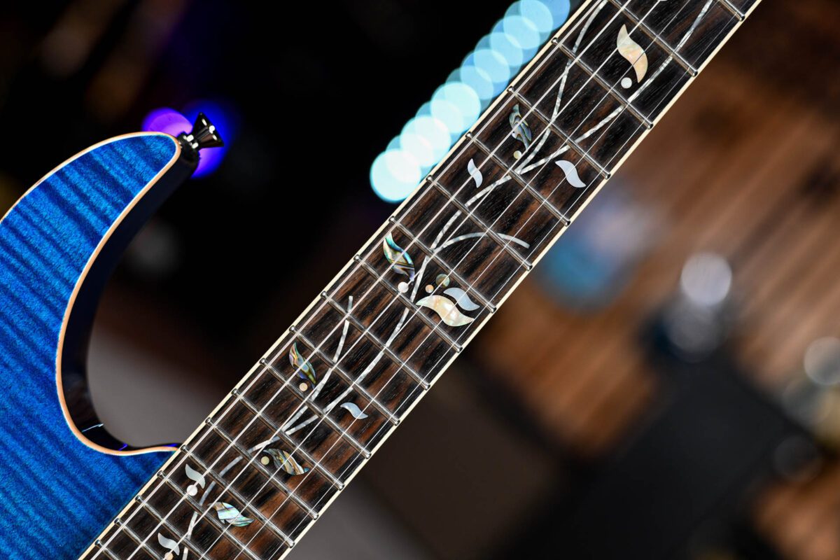 Ibanez J Custom RG8750 in Royal Blue Sapphire - Image 4