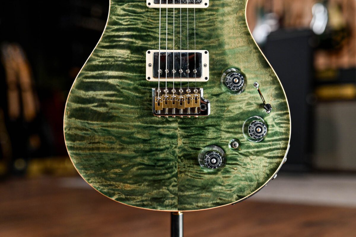PRS USA Custom 22 Piezo in Trampas Green - Image 6