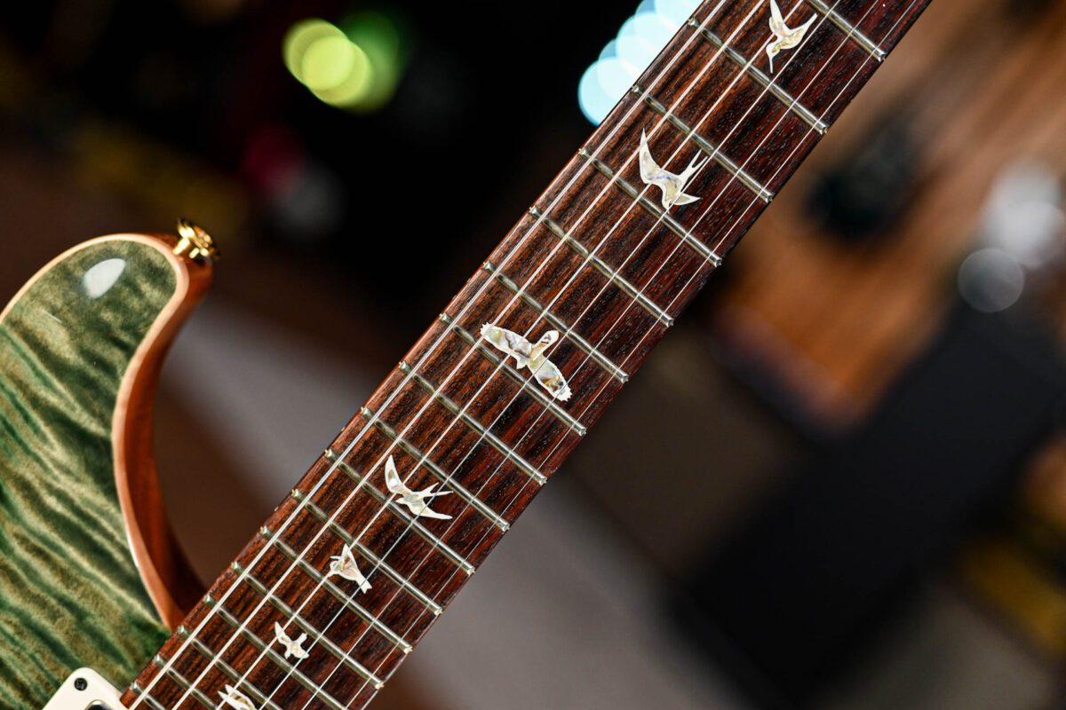 PRS USA Custom 22 Piezo in Trampas Green - Image 4