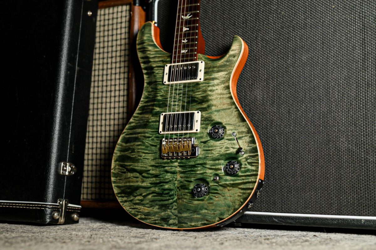 PRS USA Custom 22 Piezo in Trampas Green - Image 5