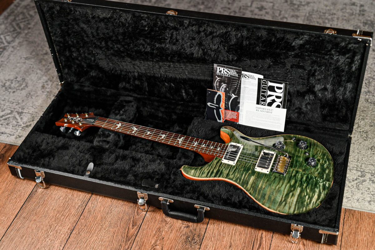 PRS USA Custom 22 Piezo in Trampas Green - Image 2