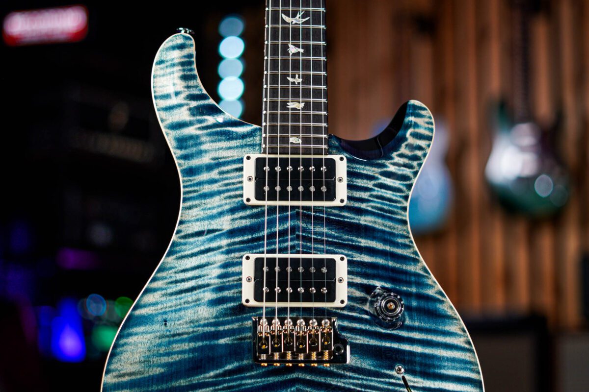 PRS Custom 24 in Faded Whale Blue - Image 5