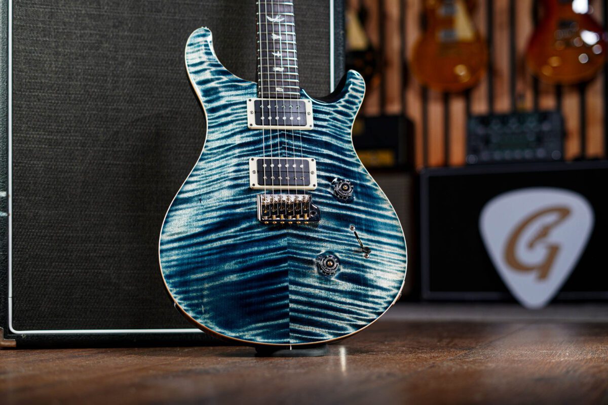 PRS Custom 24 in Faded Whale Blue - Image 2
