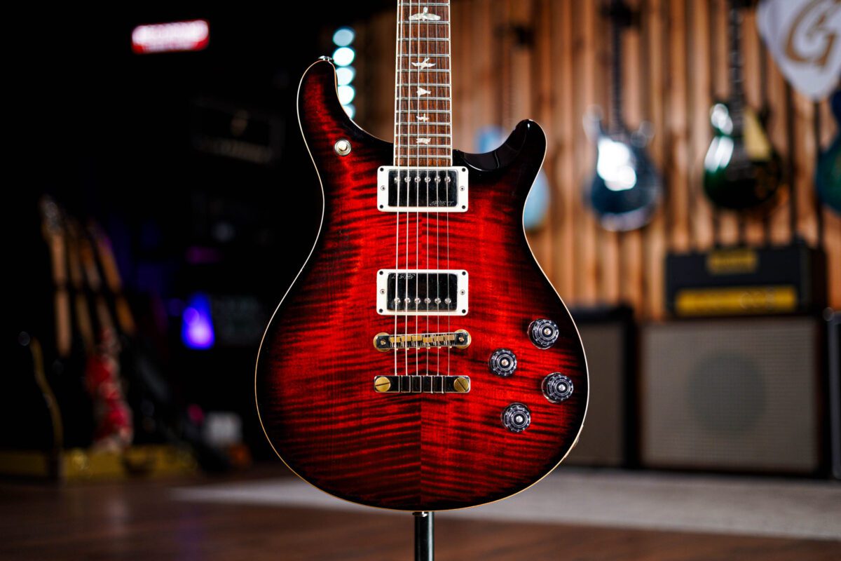 PRS McCarty 594 Double Cut in Fire Red Burst