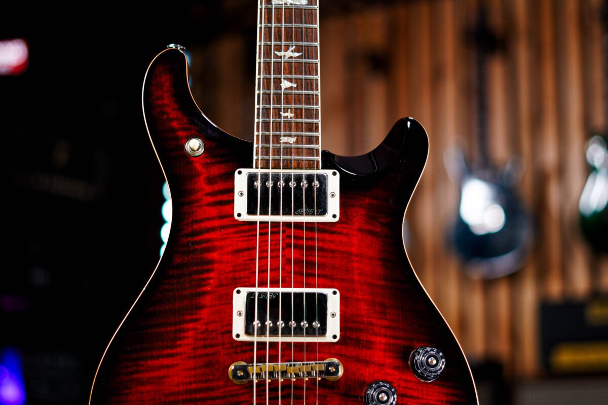 PRS McCarty 594 Double Cut in Fire Red Burst - Image 5