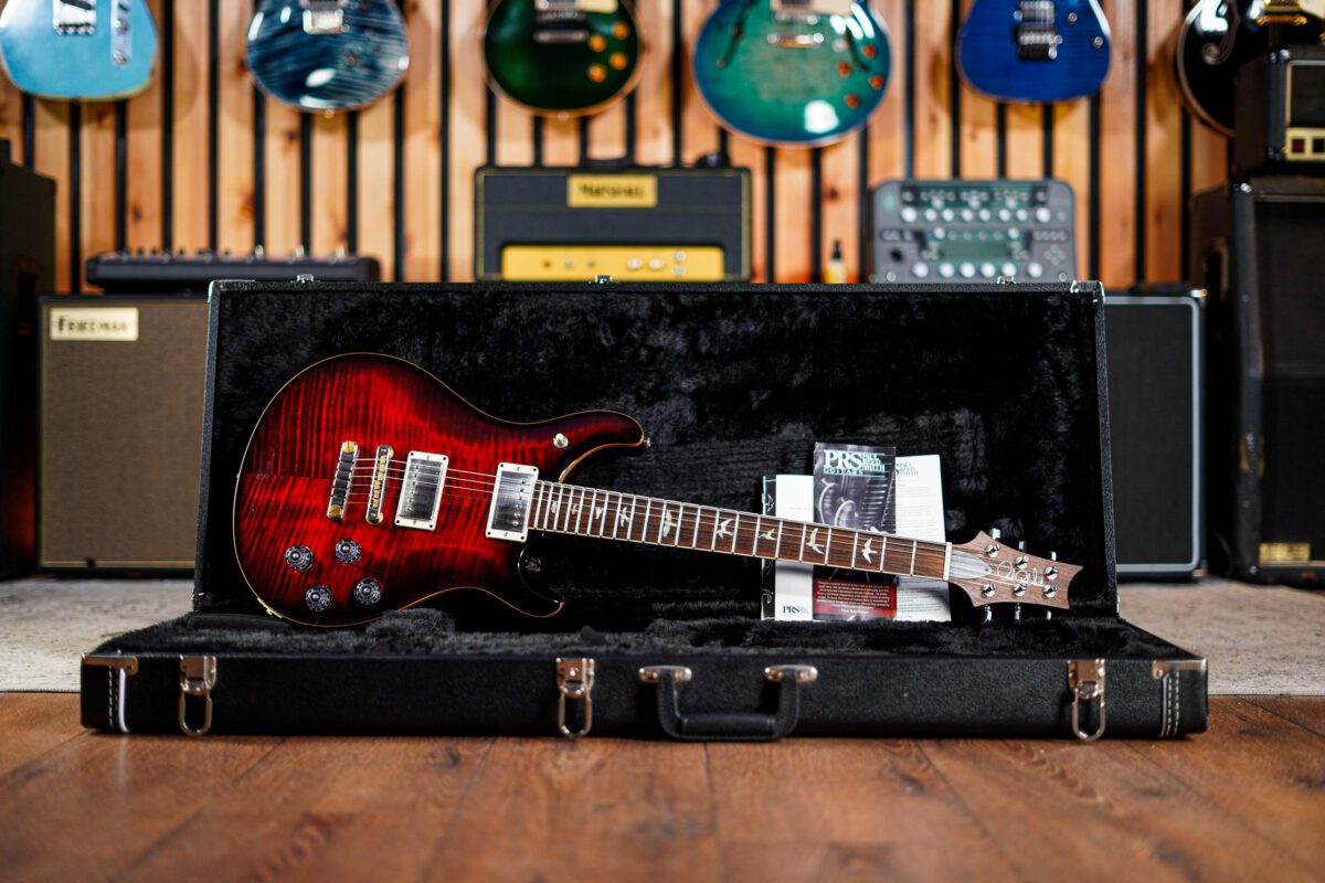 PRS McCarty 594 Double Cut in Fire Red Burst - Image 3