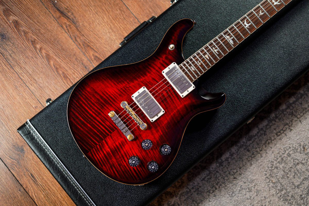 PRS McCarty 594 Double Cut in Fire Red Burst - Image 2