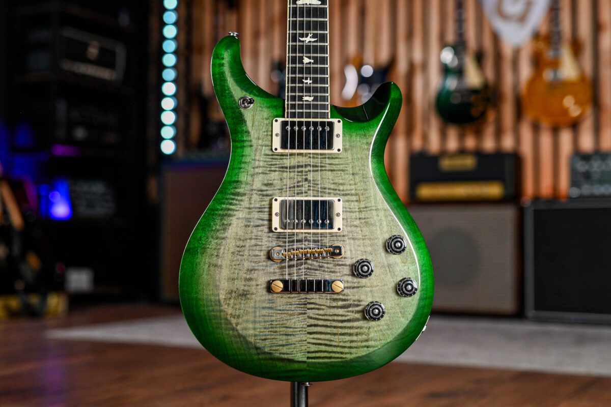 PRS S2 McCarty 594 in Faded Grey Black Green Burst