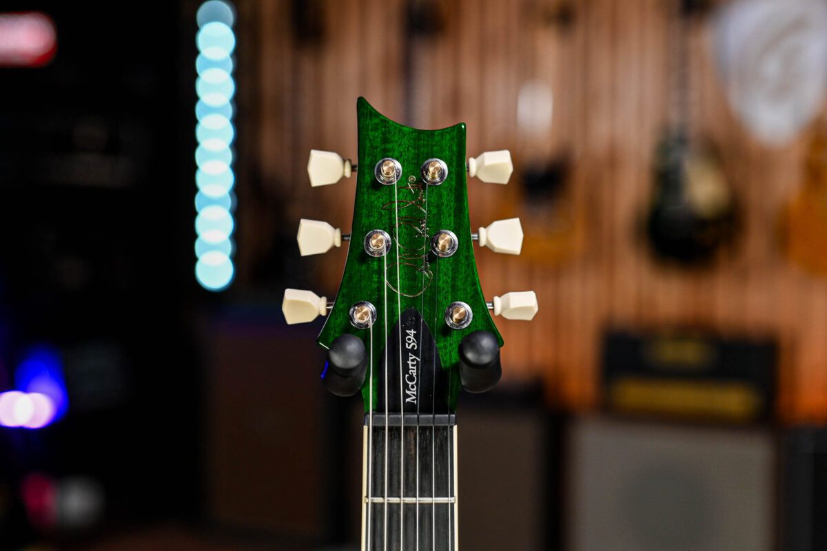 PRS S2 McCarty 594 in Faded Grey Black Green Burst - Image 6