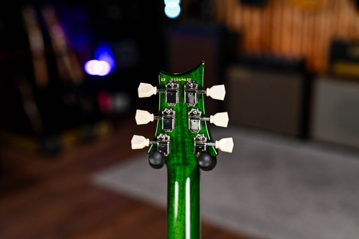 PRS S2 McCarty 594 in Faded Grey Black Green Burst - Image 7