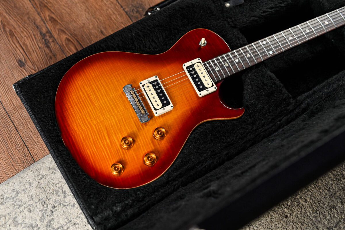 PRS USA 10 Top SC250 in Dark Cherry Sunburst - Image 3