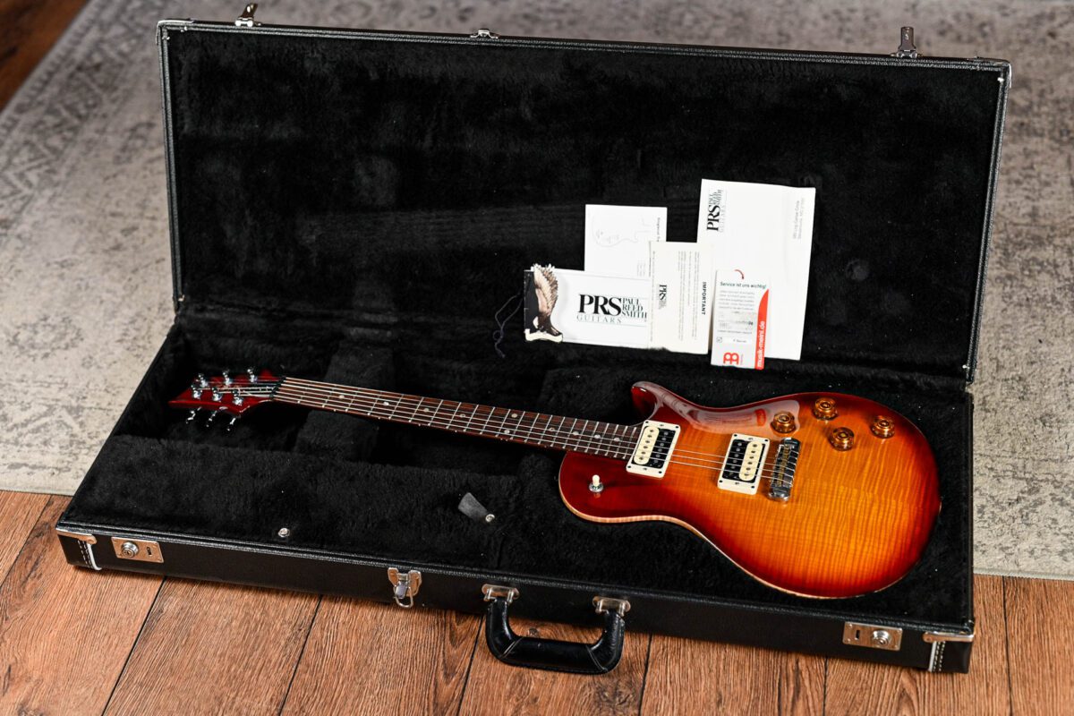 PRS USA 10 Top SC250 in Dark Cherry Sunburst - Image 2