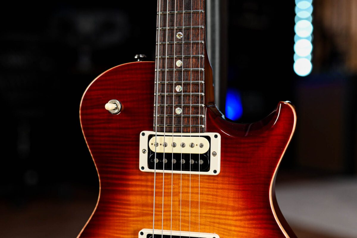 PRS USA 10 Top SC250 in Dark Cherry Sunburst - Image 7