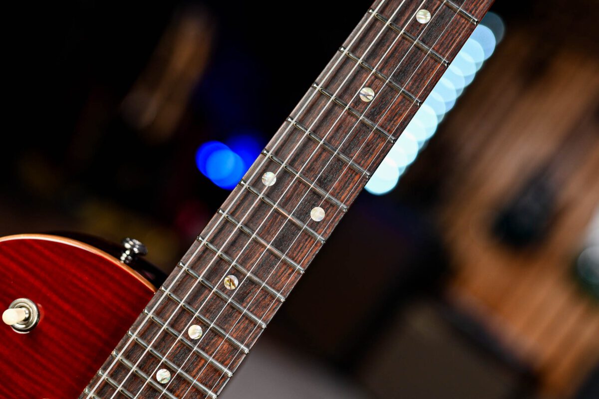 PRS USA 10 Top SC250 in Dark Cherry Sunburst - Image 8