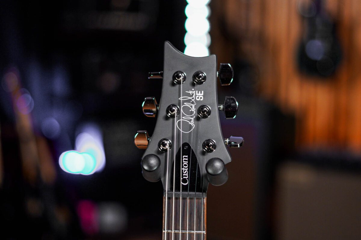PRS SE Limited Edition Custom 24-08 Poplar Burl in Charcoal Cherry Midnight Burst - Image 6