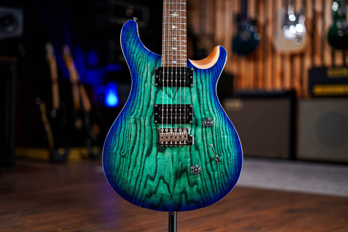 *NEW RELEASE* PRS SE Limited Edition Custom 24 Burled Ash Lake Blue