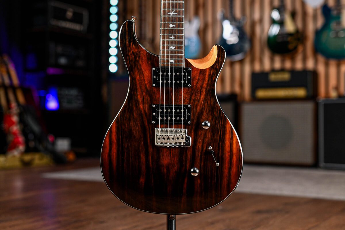 PRS SE Custom 24 Exotic Top Ebony